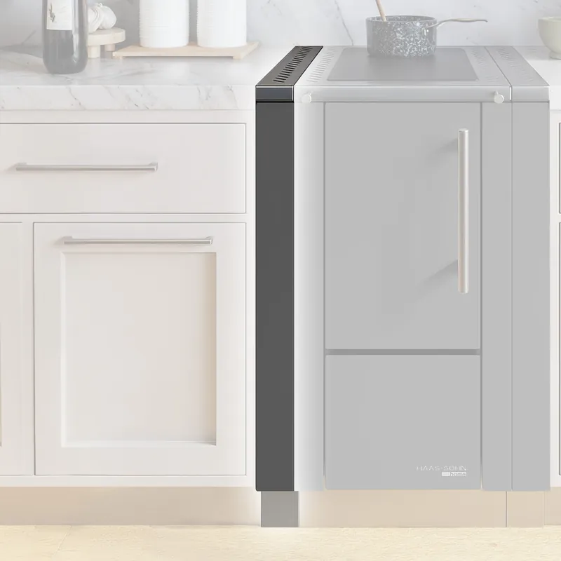 Saisonangebot Haas+Sohn Abstandsleiste HS 40 links, anthrazit