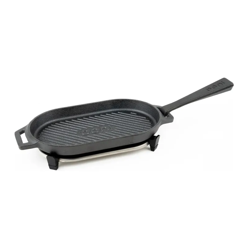 Ooni Grillpfanne aus Gusseisen oval Online Kaufen