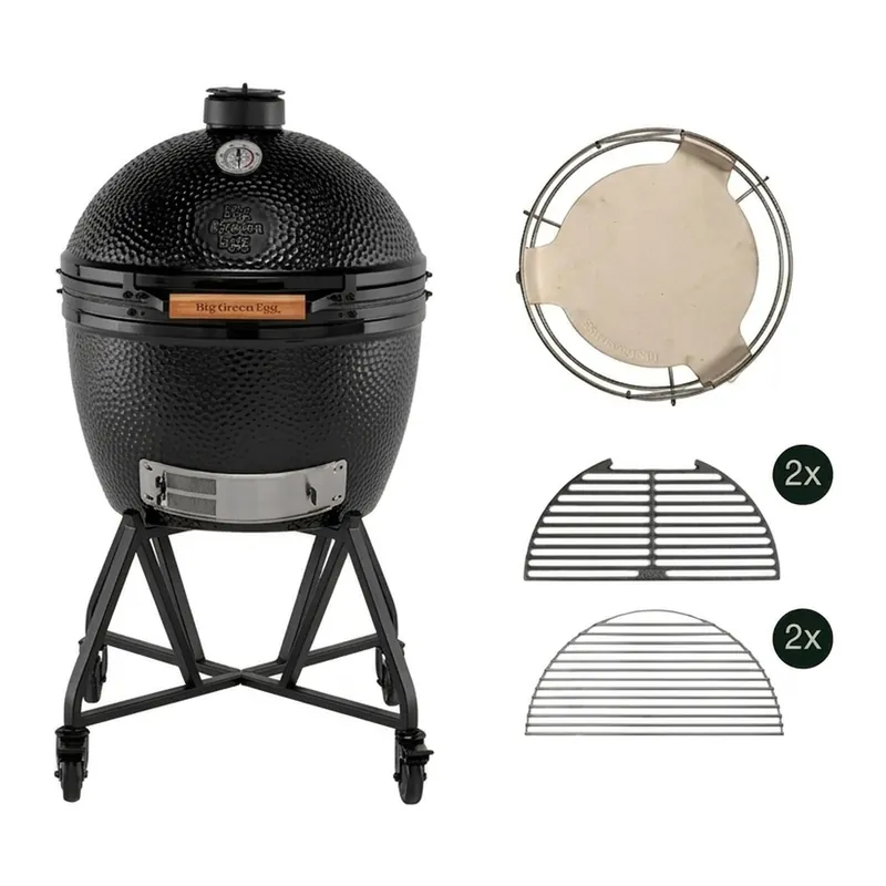 Abverkauf Big Green Egg The Onyx Keramikgrill XLarge Starterset Special Edition