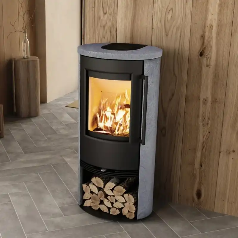 Garantierte Lieferung TermaTech TT21RS-CG Kaminofen TermaStone grau