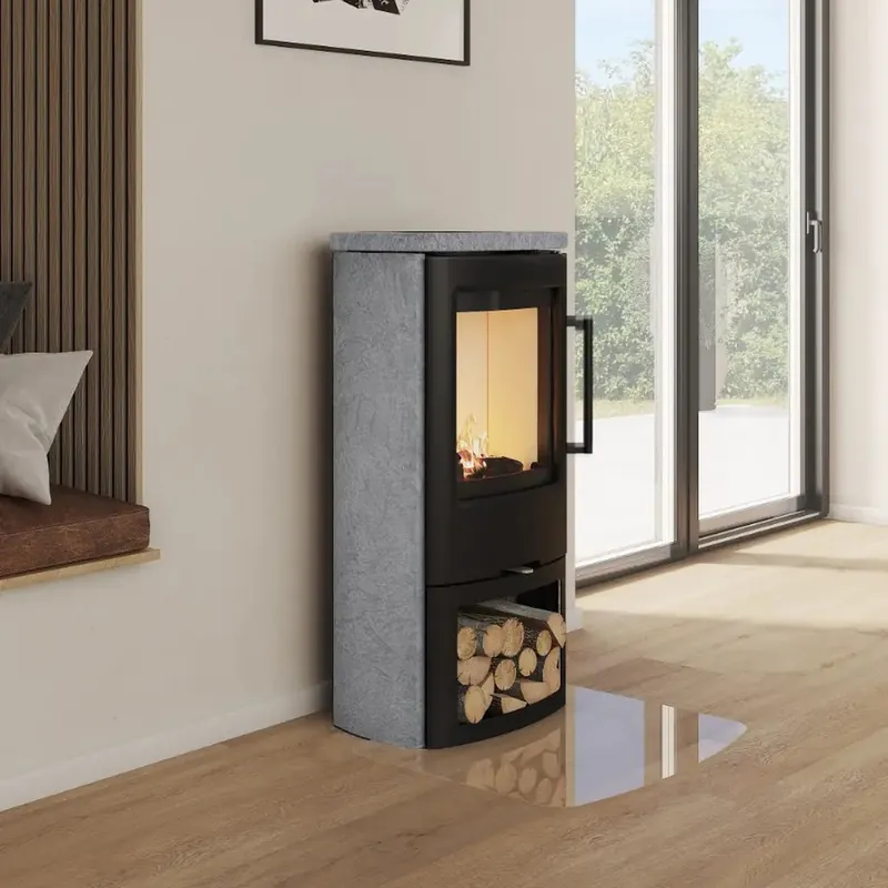 TermaTech TT44CG Kaminofen TermaStone grau Knallerangebot