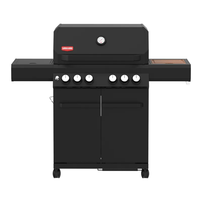 Schneller Versand Grill Guru Gas-Grillstation 4-Brenner 50 mBar
