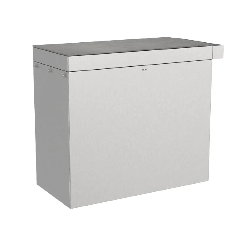 OFYR Signature Mise en Place 100 Brushed Steel Terra Abverkauf