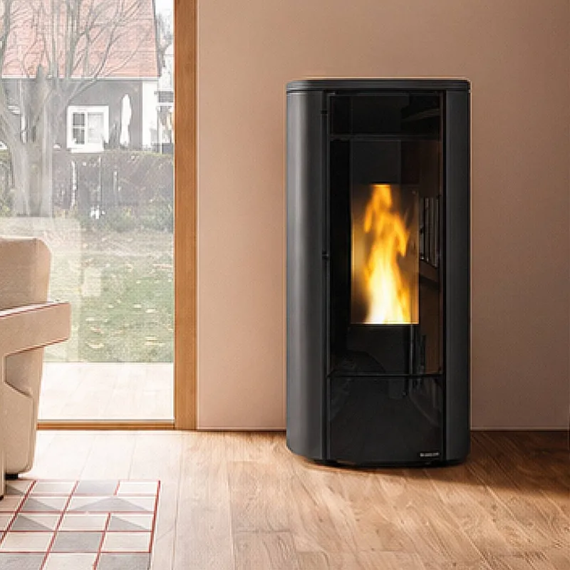 Extraflame Miriana Idro H16 wasserführender Pelletofen schwarz Evolution Line Geprüft