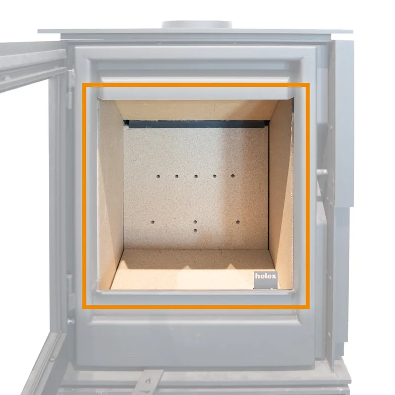 Ersatzteil - Schmitzker Cuby Kaminofen - Brennraumauskleidung inkl. Umlenkung (für Cuby/Cuby Air 6/Cuby Air 8) Neu Im Sortiment