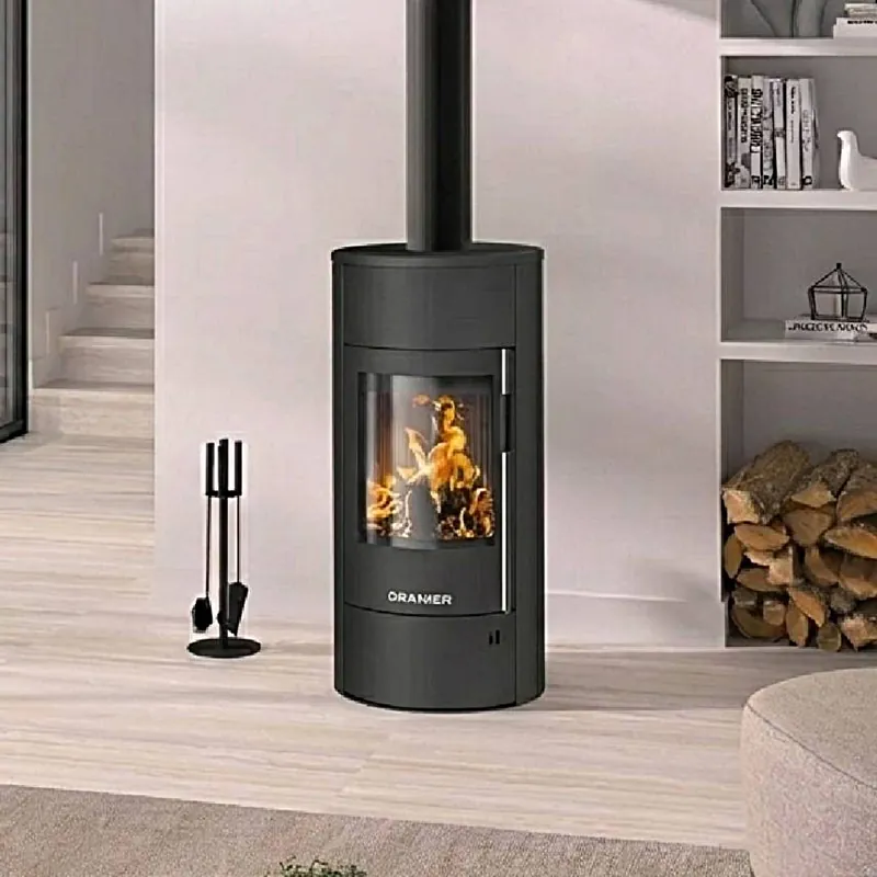 Oranier Polar Neo Vantage W+ conFlame Kaminofen Stahl Schwarz Finale Aktion