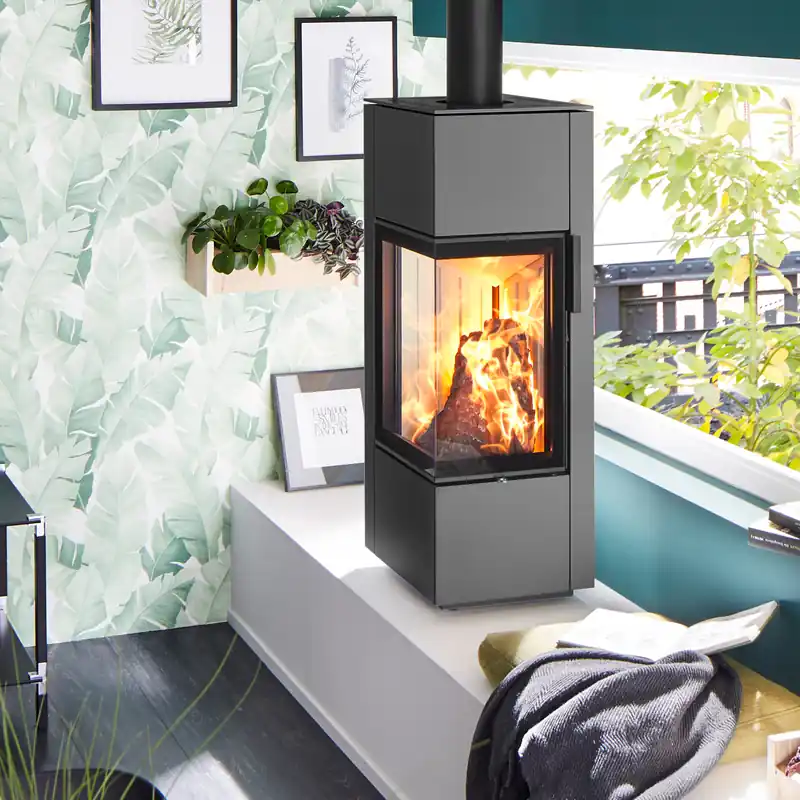 Spartherm Piko S steel RLA Kaminofen Titan Zertifiziert
