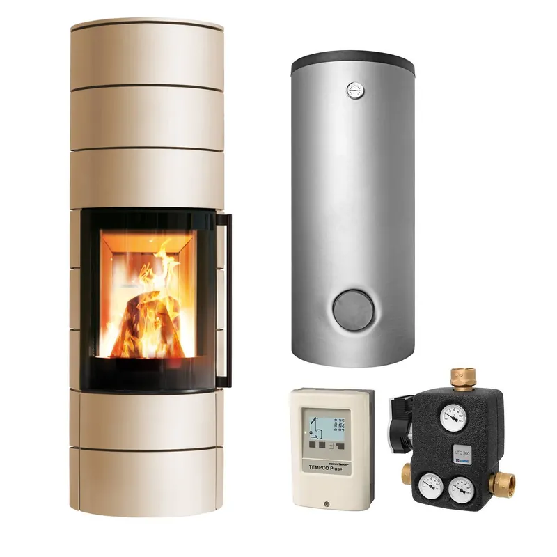 Spartherm Ambiente A4 H2O RLU Perle Set + Kombispeicher THKE 600 + WT Preisknaller