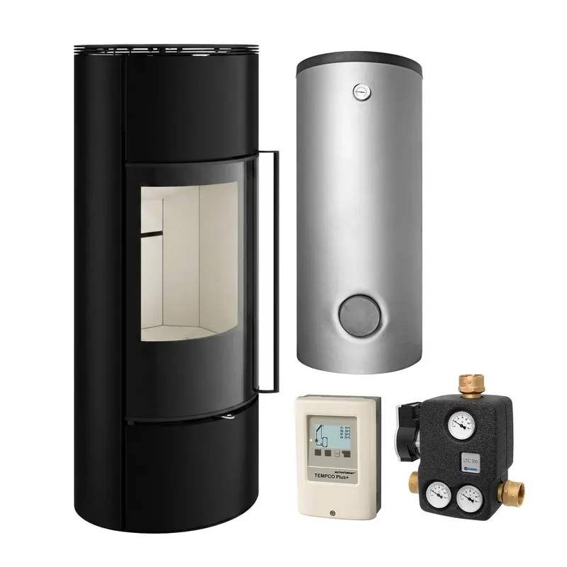 Solange Der Vorrat Reicht Spartherm Senso M H2O RLA Nero Set + Kombispeicher THKE/F 600
