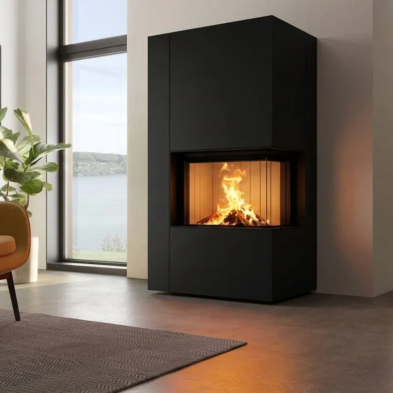 Preisreduziert Spartherm Apollon 2R Kaminbausatz RLA Nero