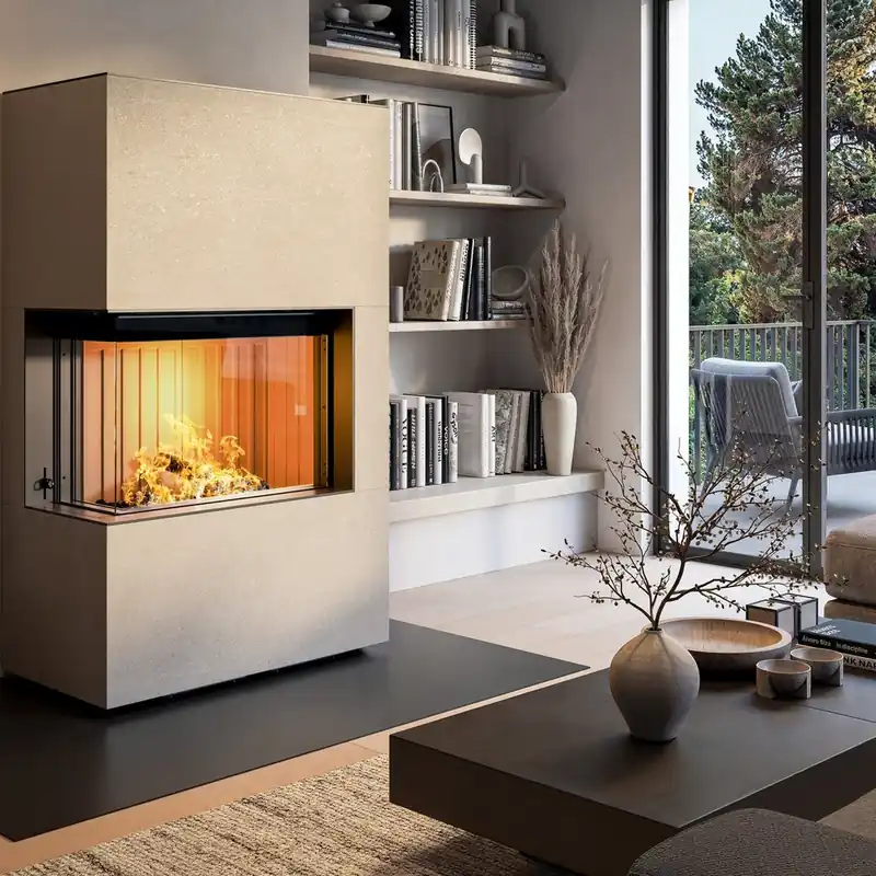 Spartherm Citrin 2L Kaminbausatz RLU Kalkstein Porto blanco Direktkauf