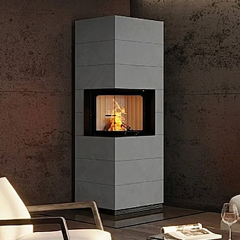 Preisreduziert Spartherm SIM Varia 2L-55h Kaminbausatz RLA Feinbeton gespachtelt 3/3