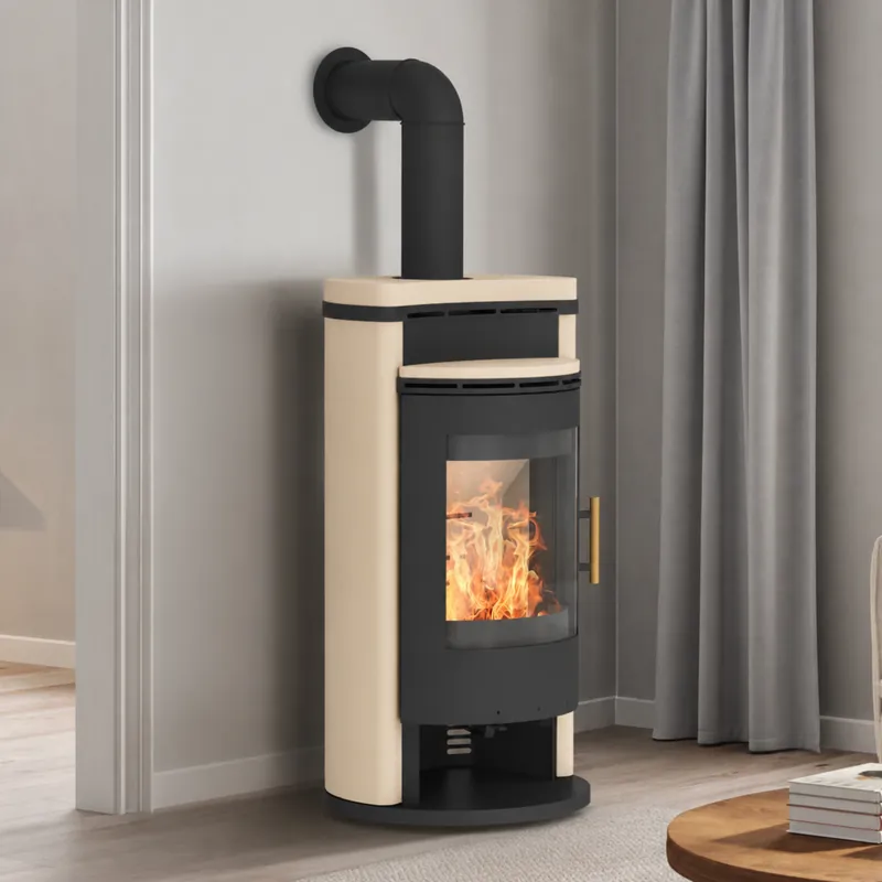 Königshütte SAROS Kaminofen 8 kW Keramik vanille Saisonangebot