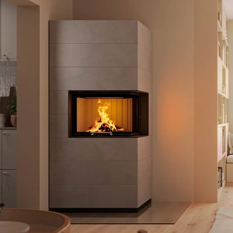 Spartherm SIM Varia 2R-55h H2O Kaminbausatz RLA Beton Natur 3/3 Knallerangebot