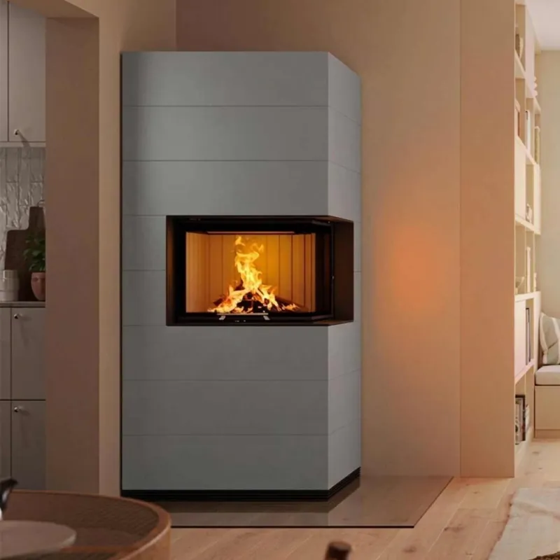 Spartherm SIM Varia 2Rh H2O Kaminbausatz RLA Feinbeton gespachtelt 3/3 Direkt Vom Hersteller