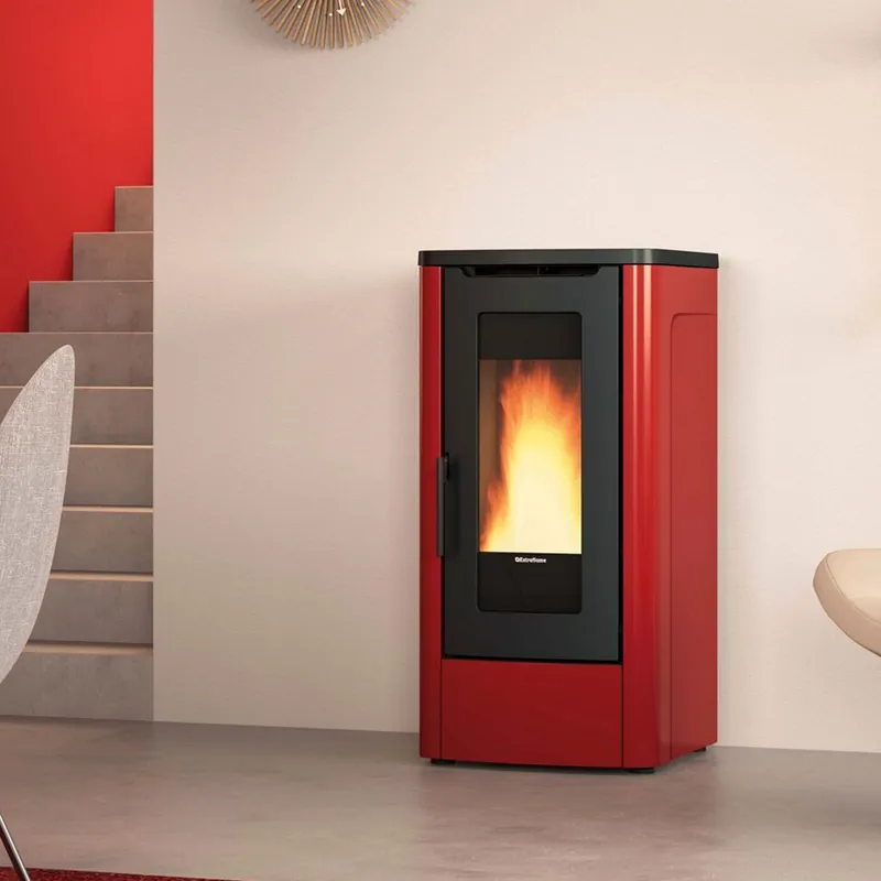 Extraflame Dahiana AD Pelletofen Traditional Line bordeaux Wochenendangebot