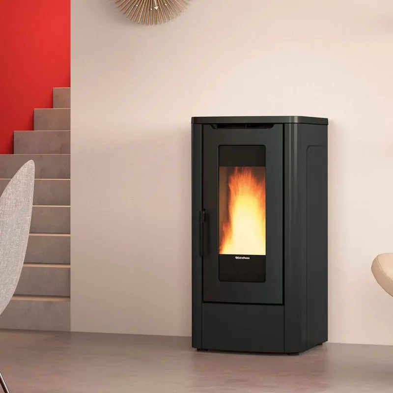 Extraflame Dahiana Plus AD Pelletofen Traditional Line schwarz Abverkauf