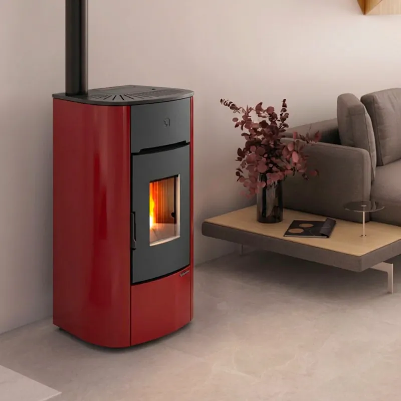 Jetzt Bestellen Extraflame Mariella Plus AD Pelletofen Traditional Line bordeaux