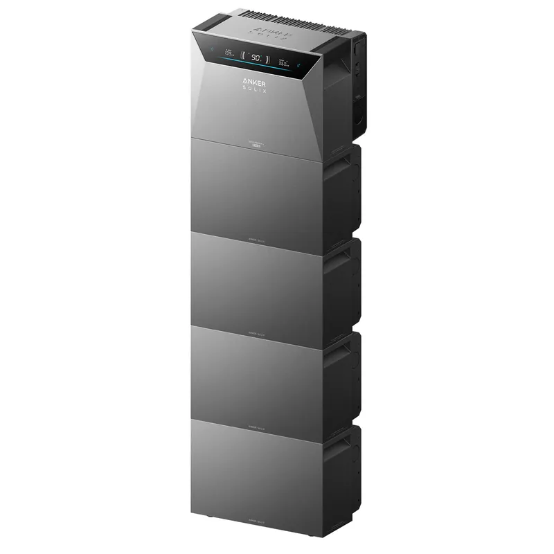 Preisknaller Anker SOLIX Solarbank 4 E5000 Pro + 4x BP5000 Erweiterungsakku