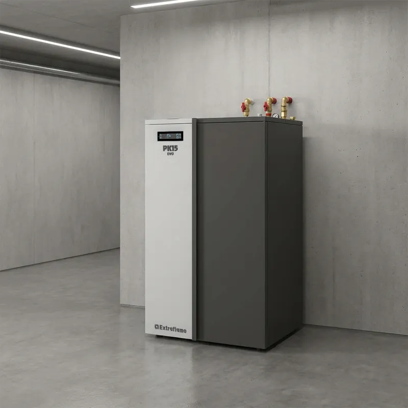 Extraflame PK15 EVO Pelletkessel 15 kW Markenprodukt