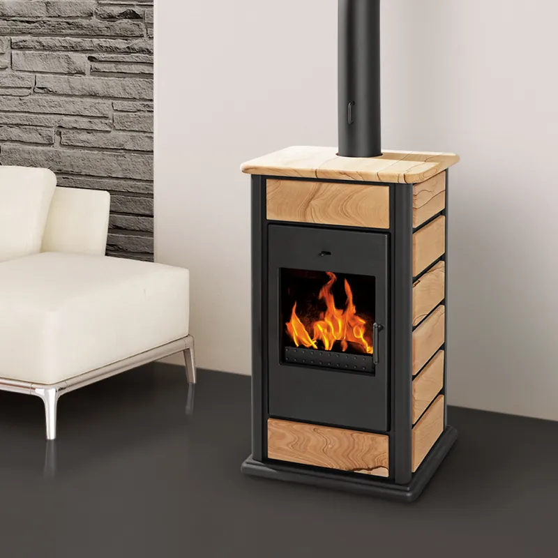 Schmitzker Alicante EVO wasserführender Kaminofen Schwarz Sunshine Must-Have