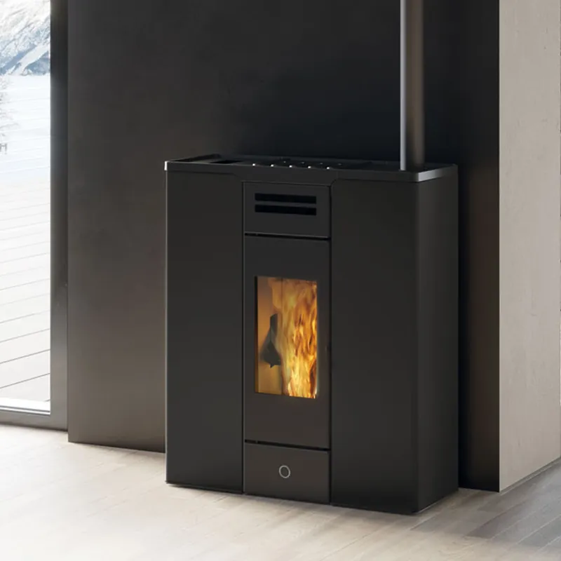 Kracherpreis EK63 Entity 90+ Evo Pelletofen Stahl schwarz