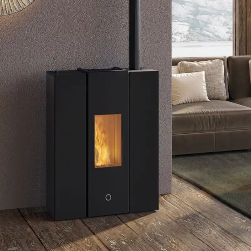 Top-Seller EK63 Gotha 70 Evo Pelletofen Stahl schwarz