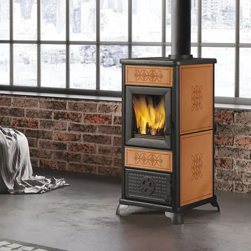 EK63 Decor Evo Kaminofen Keramik leder Wochenendangebot