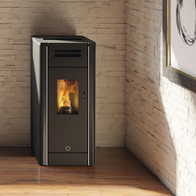 Direkt Vom Hersteller EK63 Metro 110+ Evo Pelletofen Stahl schwarz