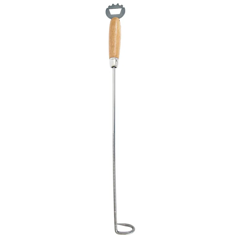 Saisonangebot Schneider Wendeklaue PLUS Linkshänder Edelstahl mit Holzgriff Wendehaken/Flaschenöffner