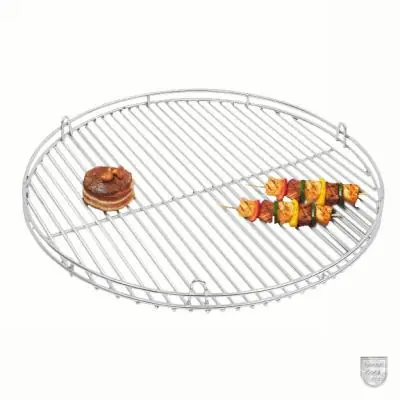 Schneider Grillrost aus Edelstahl Ø 70 cm mit Reling und Aufhängeösen Nur Heute