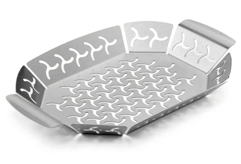 Neue Kollektion Weber Gemüsekorb klein Edelstahl für Grills ab ø 37 cm und ab Weber Q 1000 Serie