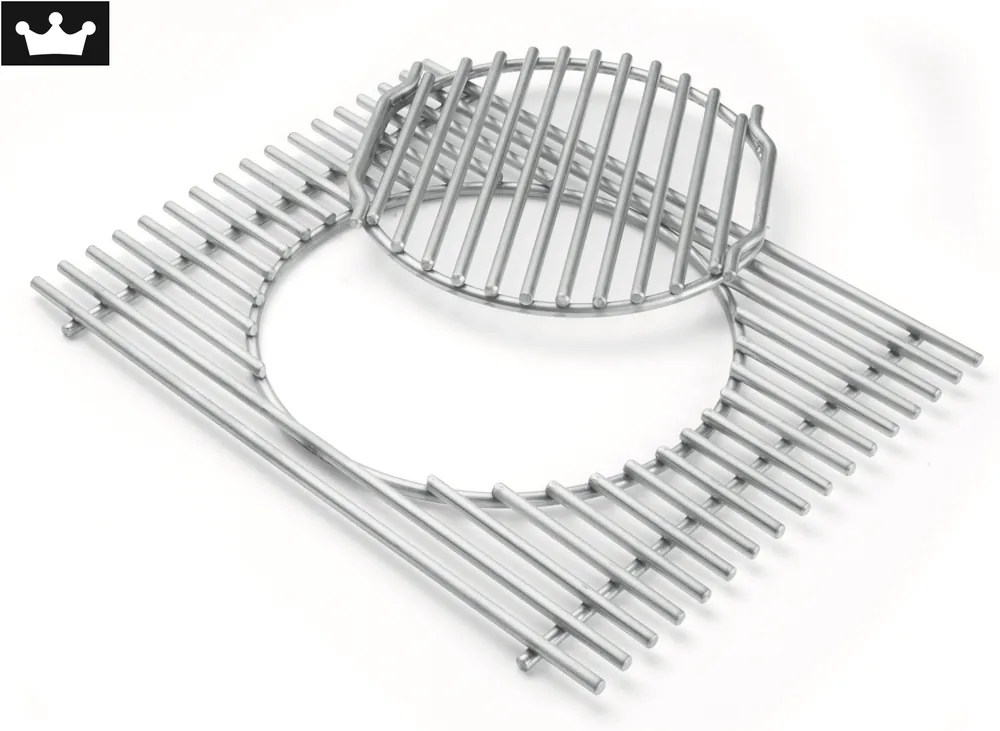 Weber Grillrost Einsatz - Gourmet BBQ System für Summit 400-/600 Serie Edelstahl Nur Für Kurze Zeit