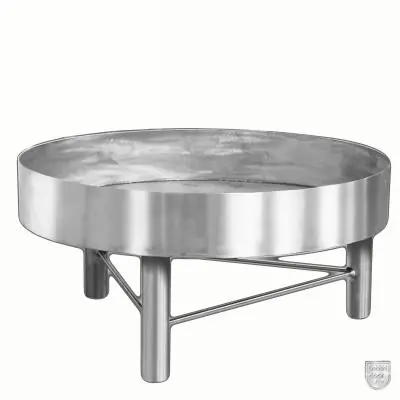 Neuheit Schneider Feuerstelle aus Edelstahl ca. Ø 55 cm Schwenkgrill Schwenker