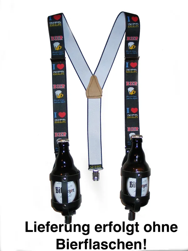 Schneider Hosenträger mit Stubbihalter Flaschenhalter für Grillmeister Knallerangebot