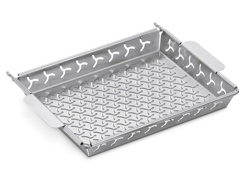 Weber Elevations Tiered Grilling System (ETGS) Grillkorb mit Halter Edelstahl Saisonangebot