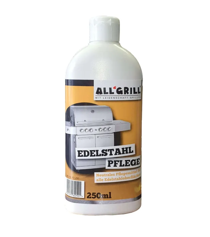 Knallerangebot ALLGRILL Edelstahl-Pflegemittel 250 ml Edelstahlpflege PE-Flasche 62-250