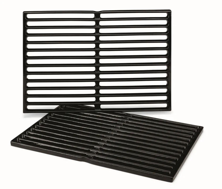 Rabatt Weber Grillrost Set für Spirit 300 Serie aus Gusseisen emailliert 2-teilig