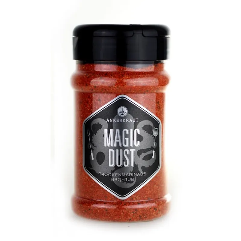 Ankerkraut Magic Dust BBQ Rub Trockenmarinade Gewürzmischung im Streuer 230 g Direkt Vom Hersteller