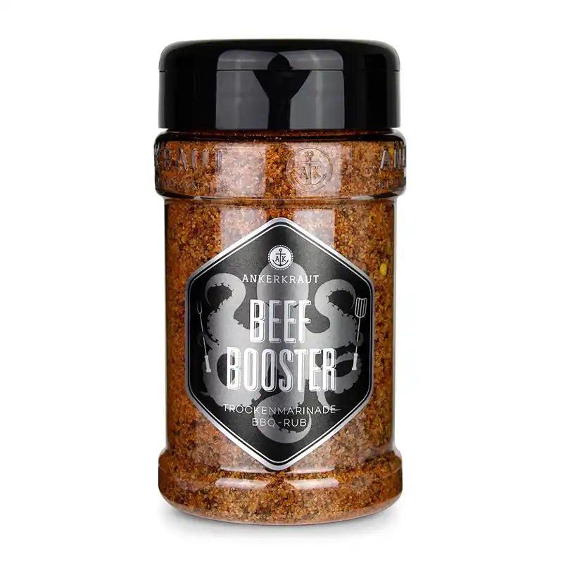 Ankerkraut Beef Booster BBQ Rub Gewürzmischung 230 g Trockenmarinade Knallerangebot