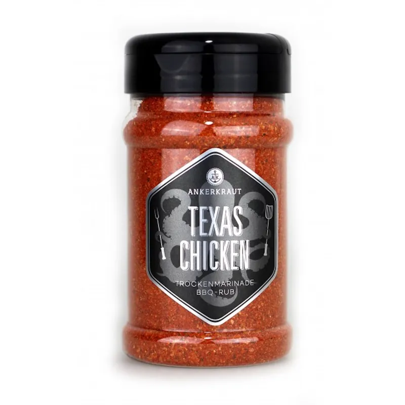Ankerkraut Texas Chicken BBQ Rub 230 g Trockenmarinade Direktkauf