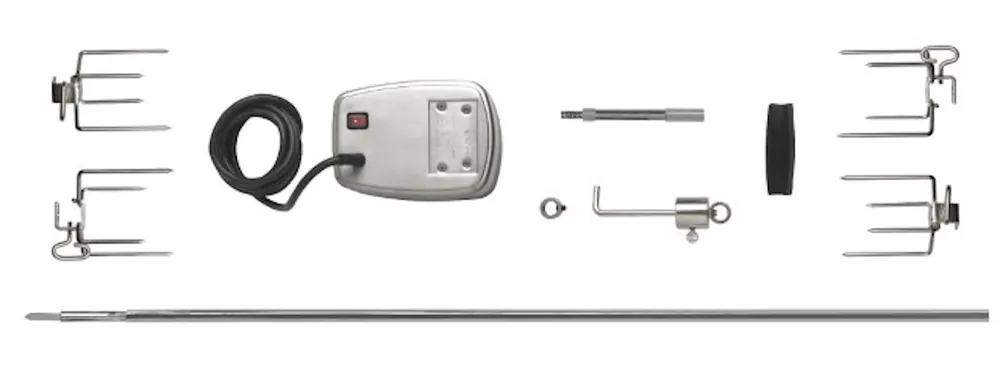 Aktuell Napoleon Drehspieß 69332 Rotisserie Set Commercial Quality für LEX 605/730 BILEX 605 & PRO 605