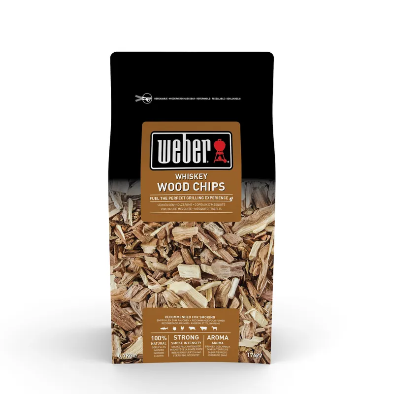 Schneller Versand Weber Räucherchips Whiskey 700 g