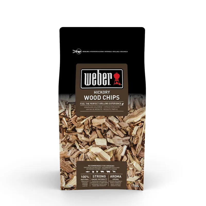 Weber Räucherchips Hickory 700 g Markenprodukt