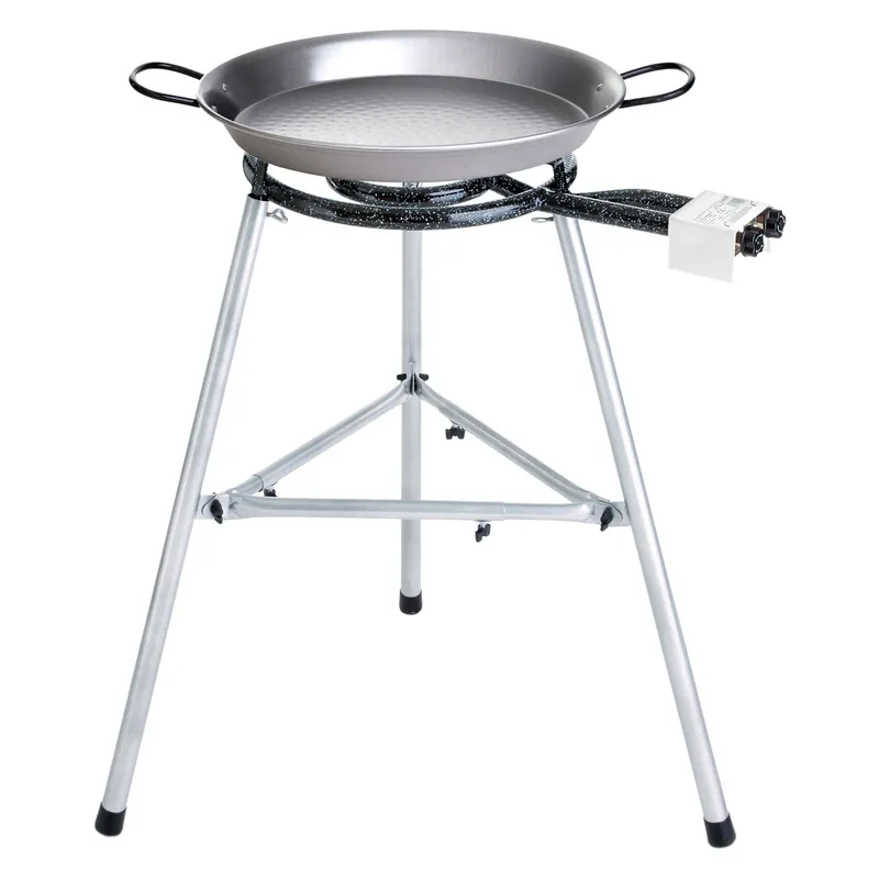 Rabatt Paella World Comfort Line Set 1 mit Brenner und Paella-Pfanne aus Stahl Ø 30/38 cm