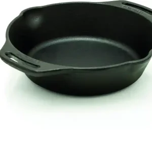 Bestpreis Petromax Grill-Feuerpfanne FP20H-T mit zwei Henkeln Gusseisen Pfanne 1,0 Liter Ø 20 cm