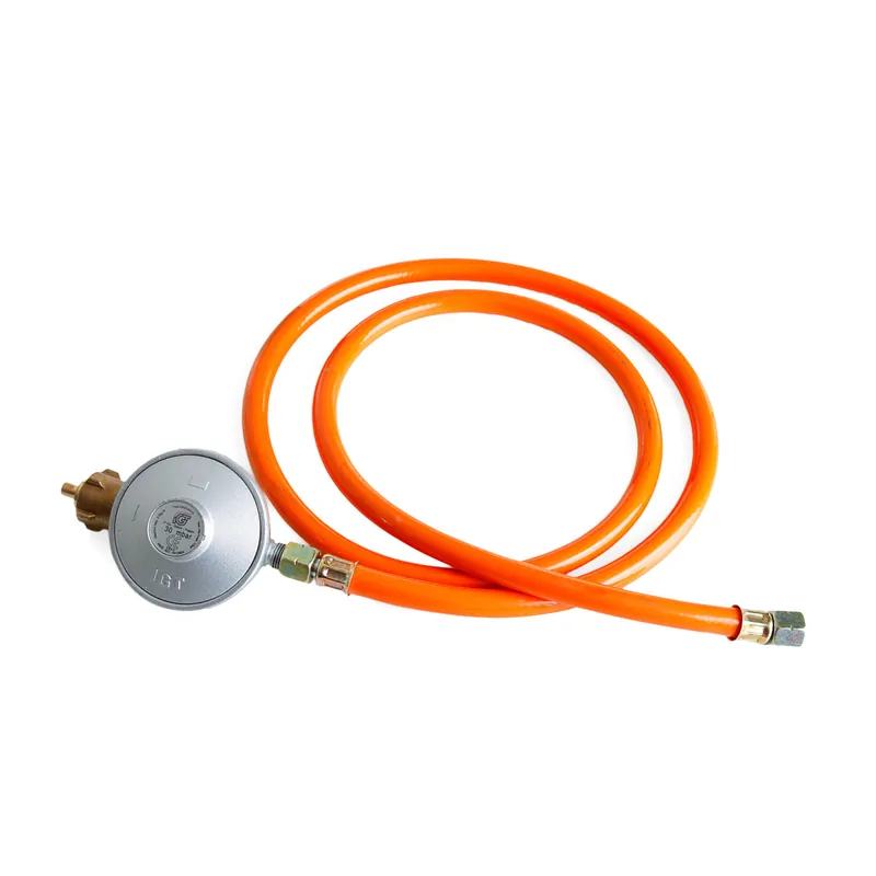 Finale Aktion Paella World Gas-Anschluss-Set 30 mbar Gasdruckminderer Gasschlauch 1,5 m