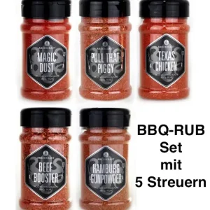 Jetzt Bestellen Ankerkraut 5er BBQ Rub Marinaden Set