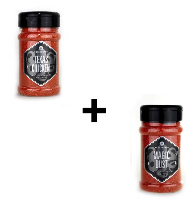 Preisknaller Ankerkraut 2er BBQ Rub Marinaden Set für Geflügel