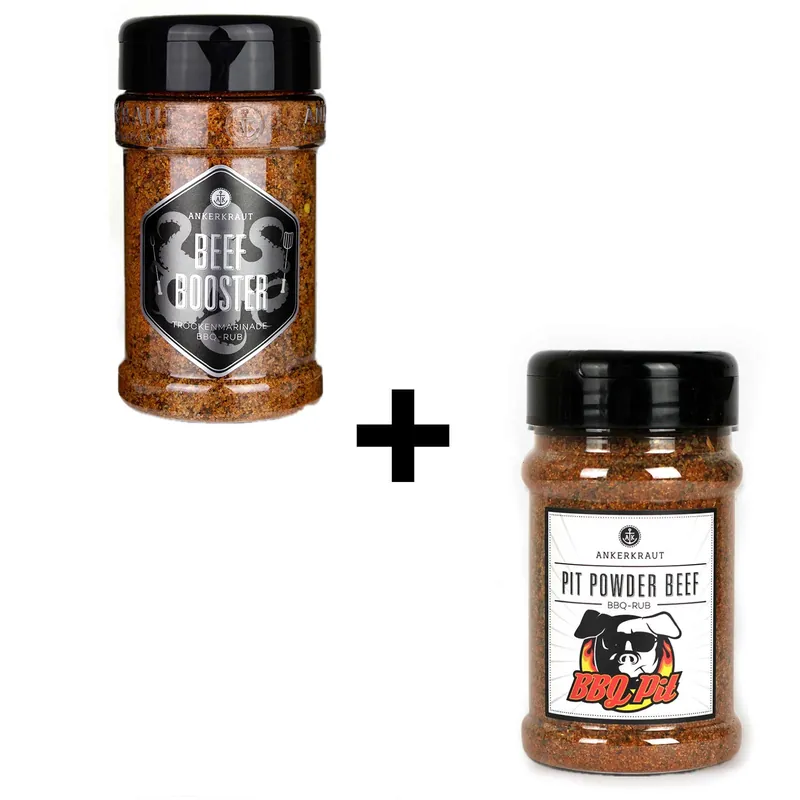 Wochenendangebot Ankerkraut 2er BBQ Rub Marinaden Set für Rindfleisch